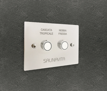 Multi – sensory shower head - Ceiling mounted square overhead shower by Gruppo Geromin - view 3